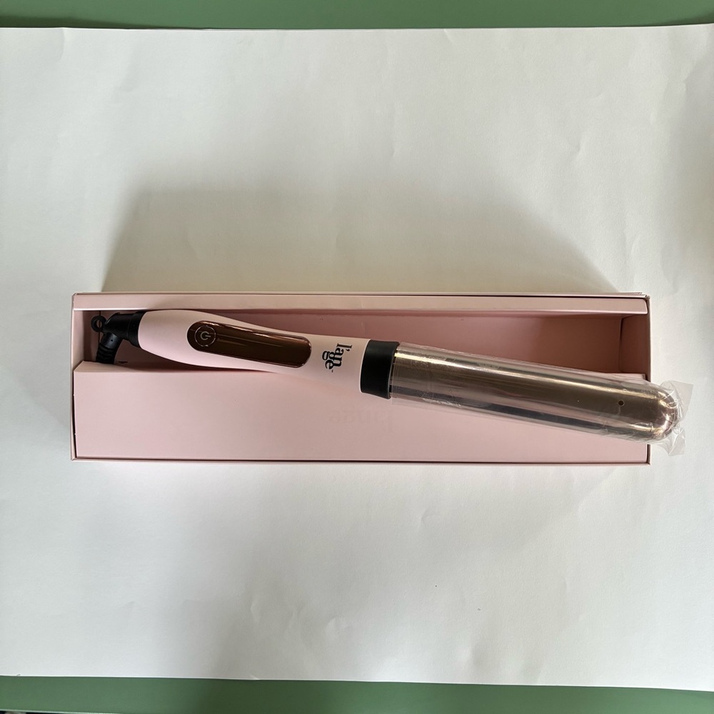 L’ange Le Curl 32mm Titanium Blush Curling Wand